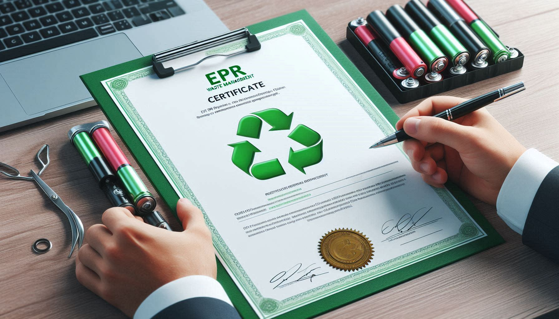 How to obtain an EPR Certificate for Battery Waste: A step-by-step guide?